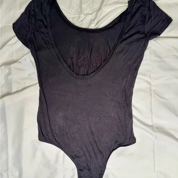 PST Los Angeles “Addicted to Love” Graphic Bodysuit Retro Scoop Neck Tee Small - Picture 12 of 13